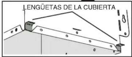 LENGÜETAS DE LA CUBIERTA