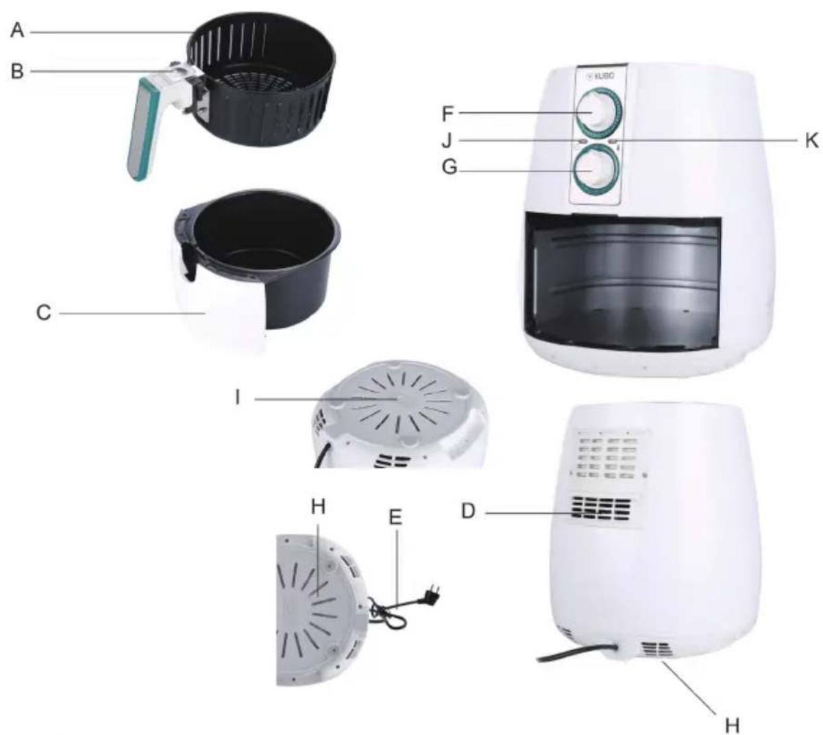 Kubo KBAF2173 - Descrição do produto - 1