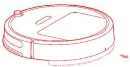 Line drawing of a circular mechanical component with lid and side ports (no text or symbols)