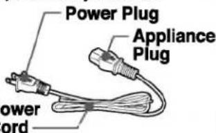 Power Plug Appliance Plug power ord