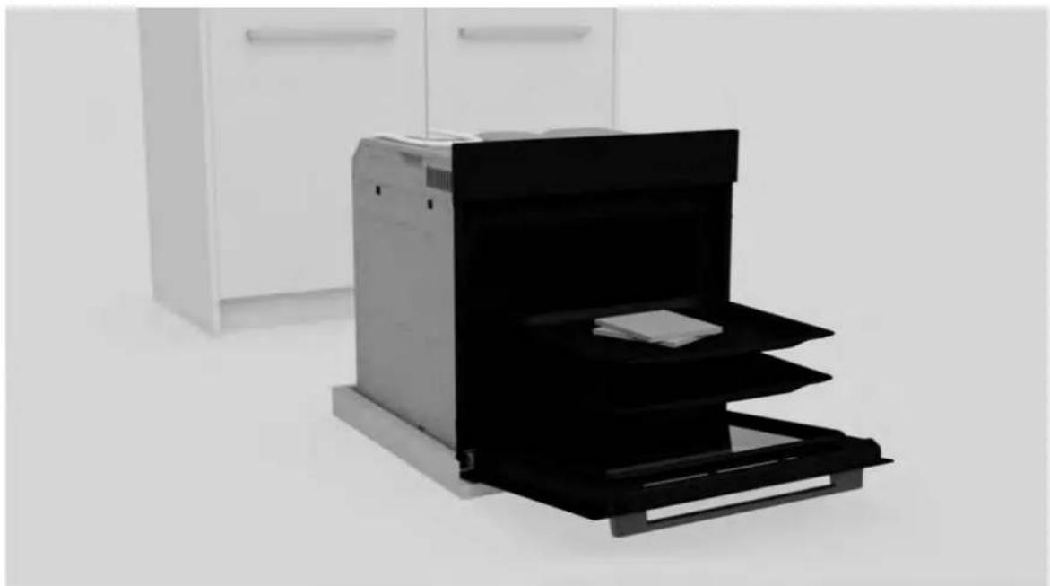 HAIER H6 ID48C5HTB - In caso di cucine con maniglia integrata verticale (gola verticale): - 4