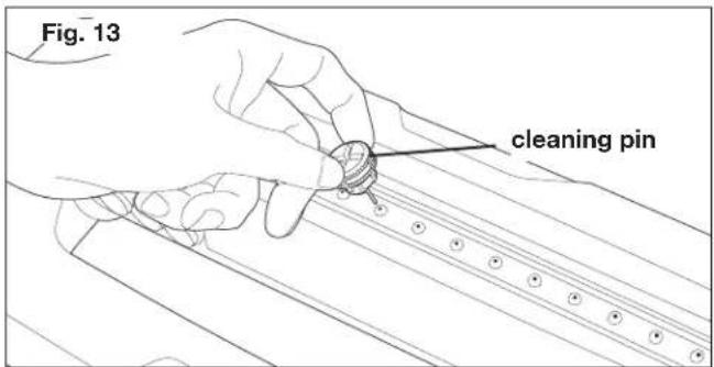 Fig. 13 cleaning pin