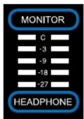 MONITOR C -3 -9 -18 -27 HEADPHONE