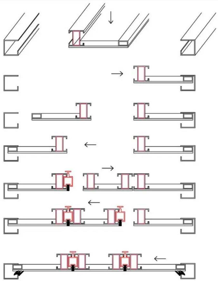 ASTRALPOOL Cala - Graphic guide for the installation of the ceiling modules - 1