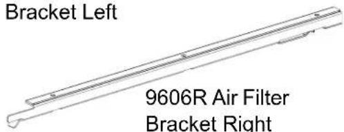 Bracket Left 9606R Air Filter Bracket Right