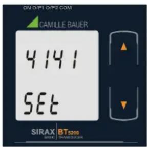 ON QIP1 QIP2 COM CAMILLE BAUER 4141 SET SIRAX BT500 BAUER TRANSDUCER