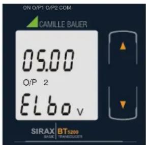 ON O/P1 O/P2 COM CAMILLE BAUER 05.00 O/P 2 EL60 v SIRAX BT3200 BASE TRANSIDER