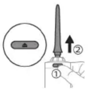 PHILIPS Cordless Power Flosser DiamondClean 9000 HX3886 - Instrucciones para profesionales a fin de extraer la batería: Sonicare Cordless Power Flosser Series - 1