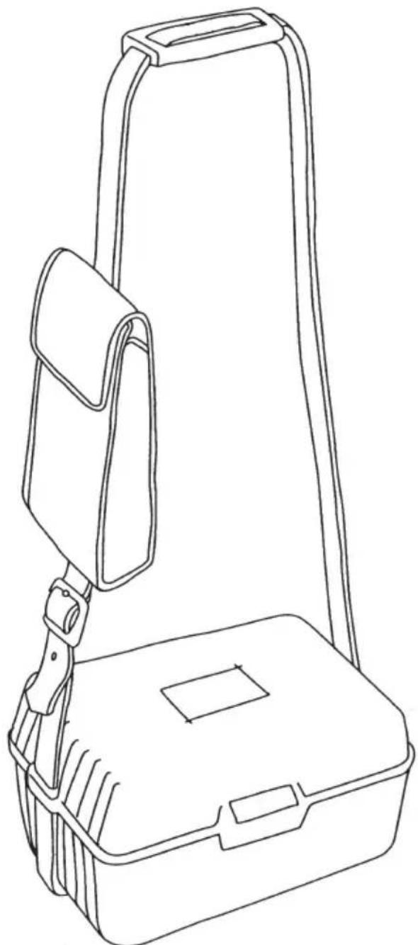 Kyoritsu KEW 6010B - CASE, STRAP AND SHOULDER-PAD ASSEMBLY - 4