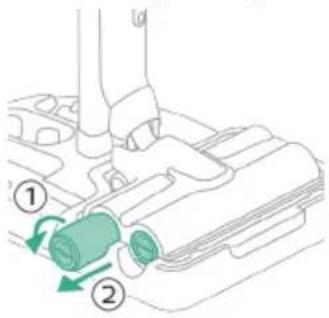 PHILIPS AquaTrio Cordless XW9384 - Het AquaSpin-mondstuk schoonmaken - 1