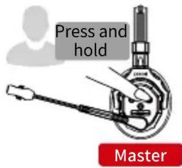 Press and hold Master