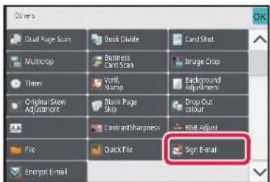 Dual Page Scan Book Divide Card Shot MultiCrop Business Card Scan Image Crop Timer Word Stamp Background Adjustment Original View Adjustment Blank Page Skip Drop Out Colour Contrast/Sharpness RisB Adjust File Quick File Sign Email Energy E-mail
