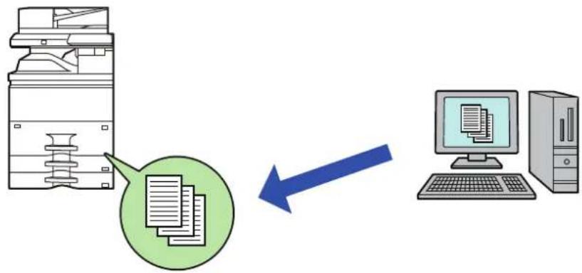 SHARP BP-70M75 - SAVING RECEIVED FAXES TO THE MACHINE'S LOCAL DRIVE (INBOUND ROUTING) - 1
