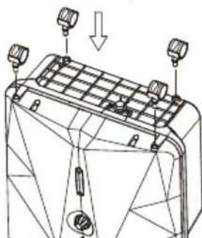 Cellini CMF75S - HOW TO ASSEMBLE THE WHEELS (SEE DRAWING 1) - 1