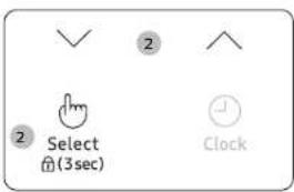 2 2 Select (3sec) Clock