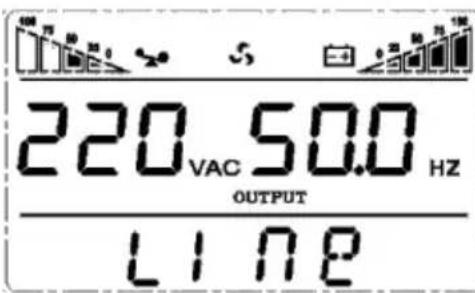 EnerGenie EG-UPSO-RACK-3000 - Parameters inquiring operation - 1