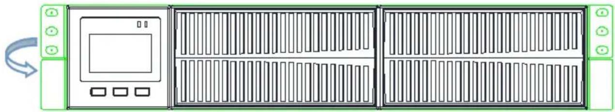 EnerGenie EG-UPSO-RACK-3000 - Front panel features - 1