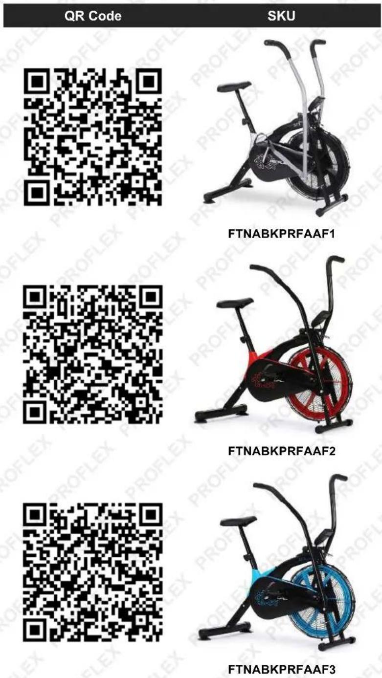 QR Code SKU FTNABKPRFAAF1 FTNABKPRFAAF2 FTNABKPRFAAF3