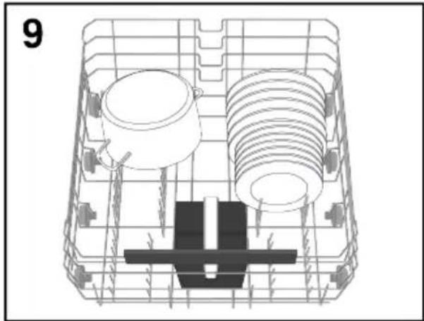 Technical diagram of a mechanical component with internal parts and mounting holes (no text or labels)