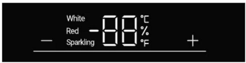 Branco Vermelho -88°C Espumante -88% F +
