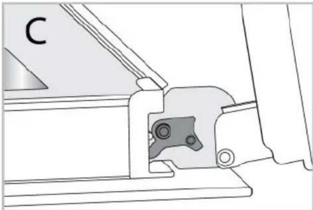 BEKO RBIM19200CD - Îndepărtarea ușii cuptorului - 4