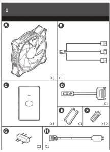 COOLER MASTER MasterFan MF120 Halo - 2