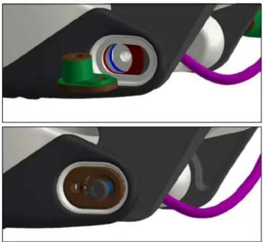 Close-up of a car electrical plug with colored components and wiring (no text or symbols visible)