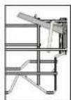 FRANKE FDW 613 E5P E - SUJECIONES PLEGABLES CON POSICIÓN AJUSTABLE - 2