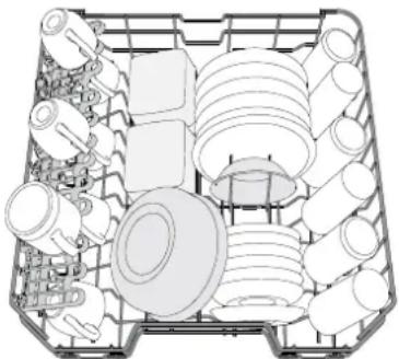 FRANKE FDW 613 E5P E - CARICAMENTO DEI CESTELLI - 1