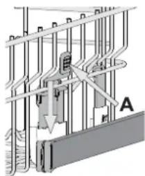 FRANKE FDW 613 E5P E - AJUSTER LA HAUTEUR DU PANIER SUPÉRIEUR - 1