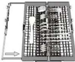 Diagram of a grid-like structure with directional arrows, no visible text or symbols