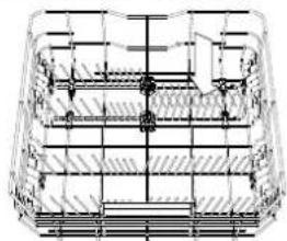 Technical line drawing of a mechanical assembly with grid lines and dimension annotations, no readable text or symbols.