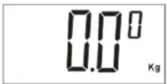 0,0° 0,0 Kg