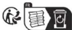 Technical diagram of a device rear panel with labeled components A and B, showing internal structure and wiring.