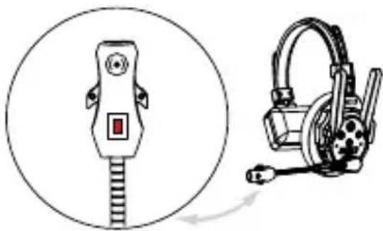 Technical illustration of a mechanical device with a circular outline and a separate view showing its internal components (no text or symbols)
