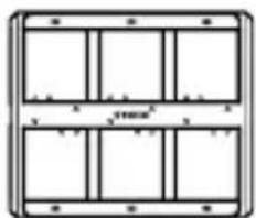 Pure electrical circuit lines without any symbols