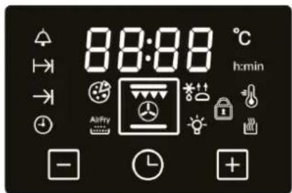8:00 °C h:min Air Fry - Time +