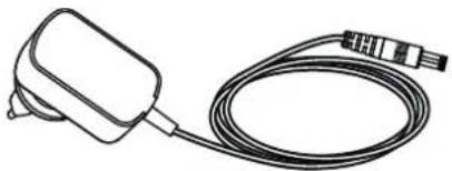Simple line drawing of a connected cable with a small rectangular component (no text or symbols).
