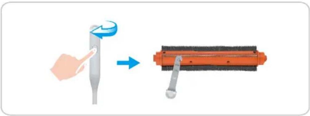 EZVIZ RS20 Max - Nettoyage de la brosse principale - 2