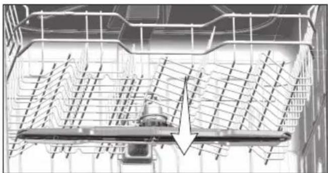 Diagram of a mechanical or electrical component with grid lines and an arrow indicating direction.
