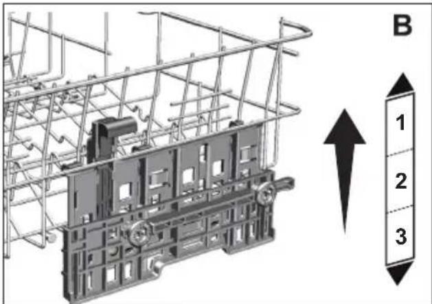 Technical diagram of a mechanical assembly with structural framework and directional arrows.