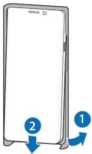 SAMSUNG EF-KG985 - A LED Cover felhelyezése és leszerelése - 2