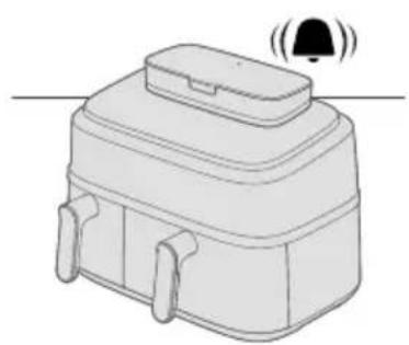 Illustration of a small box with a bell icon and warning symbol (no text or labels).