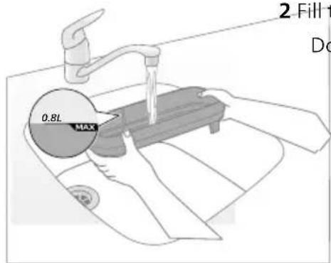 0.8L MAX Fill to