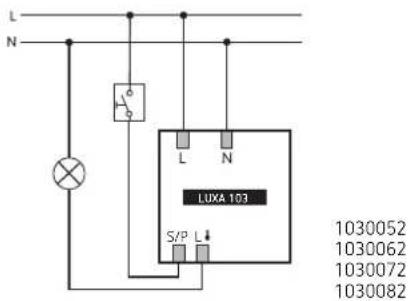 L, N, LUXA 103, S/P L, 1030052, 1030062, 1030072, 1030082