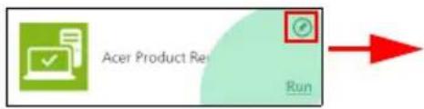 graph TD A["Acer Product Ref"] --> B["Run"] style A fill:#99ccff,stroke:#333 style B fill:#fff,stroke:#333