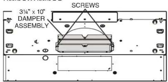 3¼" x 10" DAMPER ASSEMBLY SCREWS