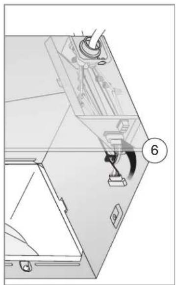 Technical line drawing of a mechanical assembly with labeled component (no text or symbols)