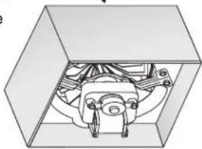 BROAN XB110L1 - Agrandir l'ouverture dans le plafond et retirer le ventilateur existant - 3