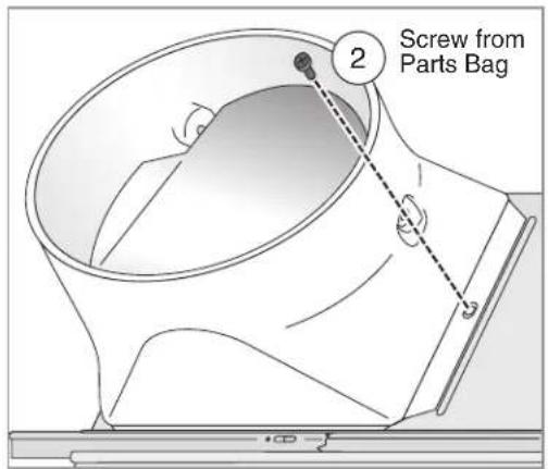 Screw from Parts Bag